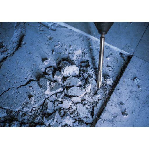 BOSCH SDS plus hegyesvéső 250mm Long-Life - Plus-5C, ÖNÉLEZŐ-csavart vég, véséshez, bontáshoz (beton, tégla)