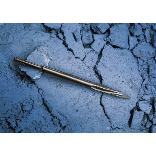 BOSCH SDS plus hegyesvéső 250mm Long-Life - Plus-5C, ÖNÉLEZŐ-csavart vég, véséshez, bontáshoz (beton, tégla)