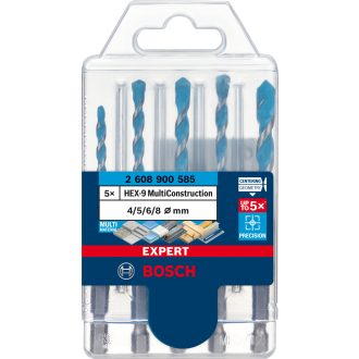   BOSCH fúrószár 4-8mm készlet - HEX-9 Multiconstruction EXPERT (BIT befogás)