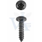 Lemezcsavar ÖNMETSZŐ-DF 4,2x  13,0mm  - D-FEJ DIN7981/C (festett-FEKETE!!)