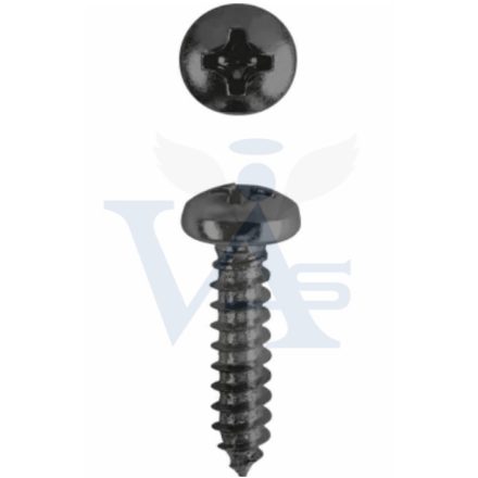 Lemezcsavar ÖNMETSZŐ-DF 4,2x  13,0mm  - D-FEJ DIN7981/C (festett-FEKETE!!)