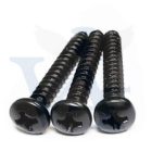 Lemezcsavar ÖNMETSZŐ-DF 4,2x  13,0mm  - D-FEJ DIN7981/C (festett-FEKETE!!)