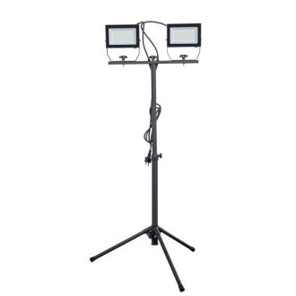   Hordozható reflektor-2x50w. GAO_47016 2/50 SMD-LED - Hálózati 230v. állványos!