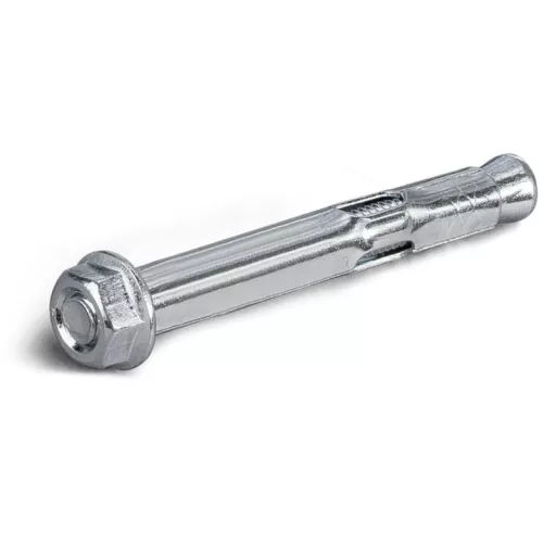 Alapcsavar 12x100mm feszítőhüvelyes FOR  - Feszítő hüvelyes FORDÍTOTT  !! (hatlap-fejjel)