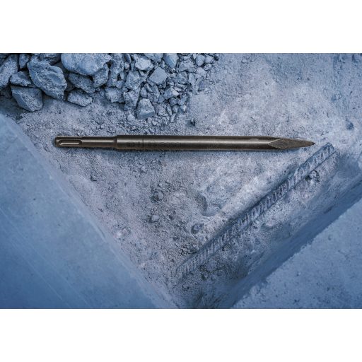 BOSCH SDS plus hegyesvéső 250mm Long-Life - Max-4C, STANDARD véséshez, bontáshoz (beton, tégla)