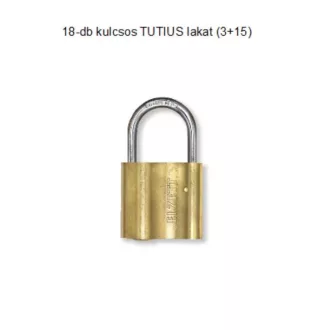Lakat_TUTIUS 2048/45-3 k.eredeti +15 db másolt kulcs!