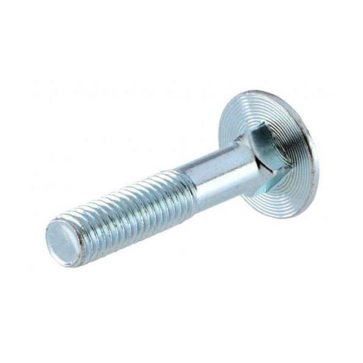 Csavar kapupánt DIN603 4.8 Részmenet M  5x  35  - HORGANYZOTT