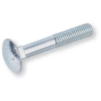   Csavar kapupánt DIN603 4.8 Részmenet M16x140  - HORGANYZOTT