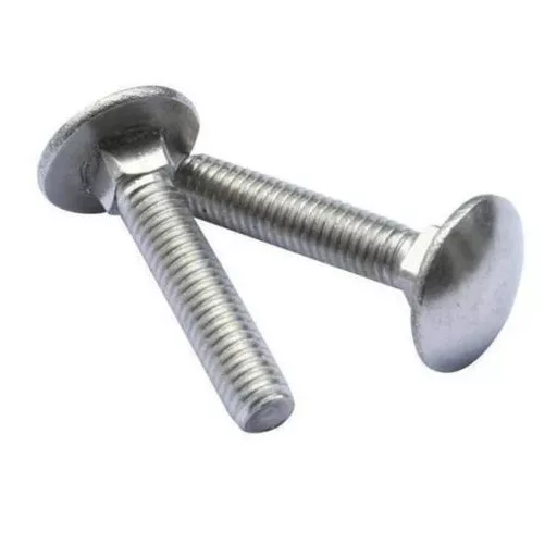 Csavar kapupánt DIN603 4.8 Tövigmenet M  5x  16  - HORGANYZOTT