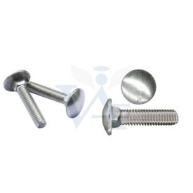   Csavar kapupánt DIN603 4.8 Tövigmenet M16x  60  - HORGANYZOTT