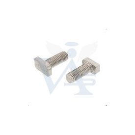   Csavar négylap KALAPÁCSFEJŰ   8.8 M  8x  20 TM - Tövigmenet HORGANYZOTT (rendszersínbe)