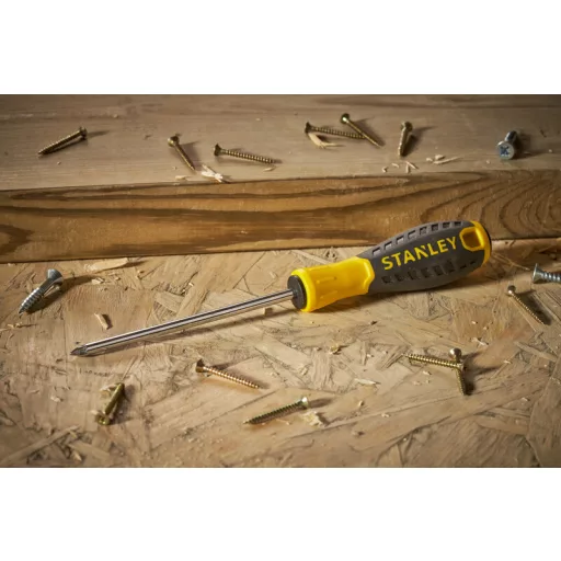 STANLEY csavarhúzó PZ2x100mm STHT0-60276 - ESSENTIAL, 2-komponensű markolattal