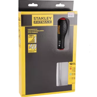   STANLEY csavarhúzó készlet 12 részes (FMHT065426-0) - FATMAX® üthető készlet