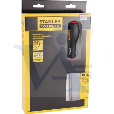 STANLEY csavarhúzó készlet 12 részes (FMHT065426-0) - FATMAX® üthető készlet