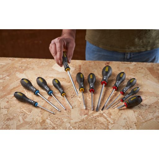 STANLEY csavarhúzó készlet 12 részes (FMHT065426-0) - FATMAX® üthető készlet