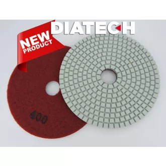   DIATECH tépőzáras száraz/vizes polírozó tárcsa Ø125mm/400 MAXON