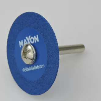   DIATECH üvegvágó és csiszolótárcsa MAXON   50x0,6x8x6mm (Galván bevonatú tárcsa)
