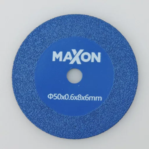 DIATECH üvegvágó és csiszolótárcsa MAXON   50x0,6x8x6mm (Galván bevonatú tárcsa)
