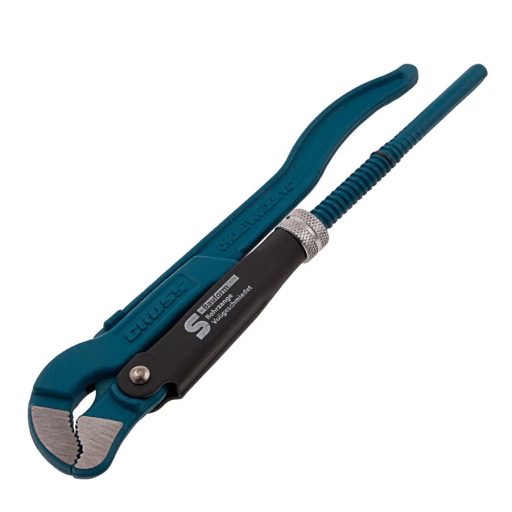 Csőfogó 3,0" 45° S-alakú-pofa GROSS