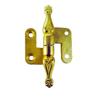   Csuklóspánt   4mm DÍSZ-ZSANÉR SÁRGA BALOS  - Bútorzsanér BV150