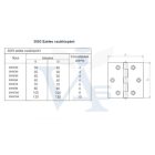 Csuklóspánt 3093/120mm NATÚR