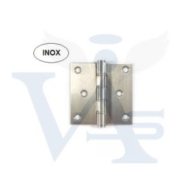   Csuklóspánt-A2 ANBO /  75mm INOX -   75x  75x2,0mm Perselyes !!! 