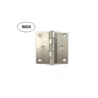   Csuklóspánt-A2 ANBO /  75mm INOX -   75x  75x2,0mm Perselyes !!! 