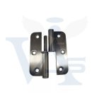 Csuklóspánt-A2 ANBO /  90mm INOX -   90x  65x2,5mm SH3008 (JOBBOS!)