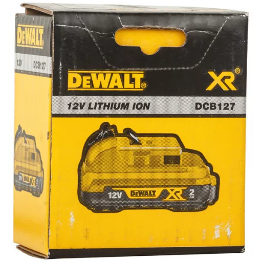 DEWALT akkumulátor készlet DCB127-XJ - 10,8/12V-2Ah (led kijelzős)