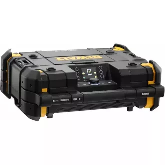   DEWALT akkumulátoros Rádió + töltő  DWST1-81078-QW - TSTAK kompatibilis (USB+AUX, töltő és akkumulátor nélkül!)