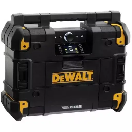 DEWALT akkumulátoros Rádió + töltő  DWST1-81078-QW - TSTAK kompatibilis (USB+AUX, töltő és akkumulátor nélkül!)