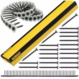   DEWALT gipszkartoncsavar szalagtáras DWF4000350 - 3,5x35mm (1000db/doboz, finom menetű!)