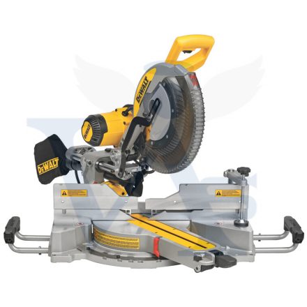 DEWALT hálózati Gérvágó fűrész DWS780-QS - 1675W (305mm lap és 60 TCT keményfém fog)