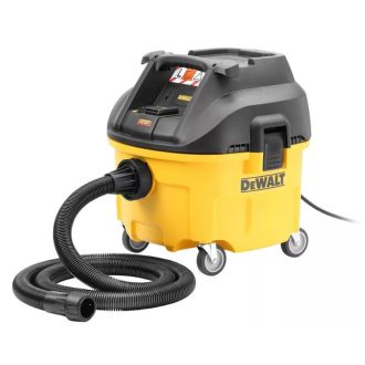   DEWALT hálózati Ipari porszívó DWV901L-QS - Kompakt 27L 1250W (filtertisztítás 30 másodpercenként!)