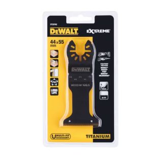   DEWALT merülő fűrészlap 34mm DT20702-QZ, TiN-BIM-HSS - FA Hosszú élettertamú edzett fogazattal (univerzális csatlakozással)
