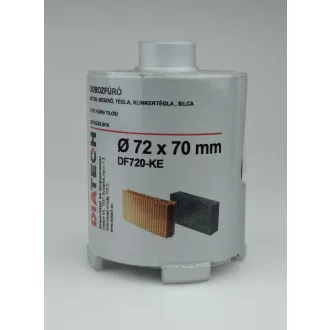   DIATECH dobozfúró GYÉMÁNT   72x70mm SDS+/Hatszög befogás IPARI! (Tégla, Beton, Építőanyagok) AKCIÓ!