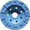 DIATECH gyémánt csiszolótányér CCW-ECO 125x22,2x5,5mm - KÉK LIMITED (Beton ÖREG-VASALT, márvány és gránit)