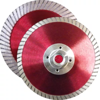   DIATECH gyémánt csiszolótárcsa CCW-MLT 125x22,2x7,0mm - PIROS MULTIBALDE (vasaltbeton-beton, gránitlap és az élek lecsapására)