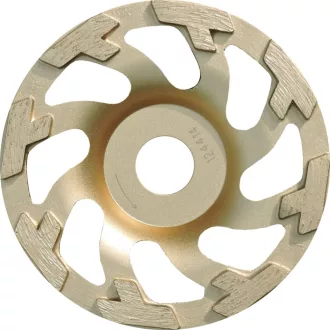   DIATECH gyémánt csiszolótányér CCW-PRO 125x22,2x8,0mm - ARANY SLANT (Beton (öreg), Beton (vasalt), Gránitlap, Márványlap)