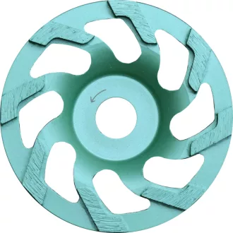   DIATECH gyémánt csiszolótányér CCW-STD 125x22,2x5,5mm - ZÖLD (Beton, márvány és gránit)
