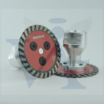 DIATECH gyémánt vágó és csiszolótárcsa MINI TURBÓ   50xM14  Flanssal AKCIÓ!