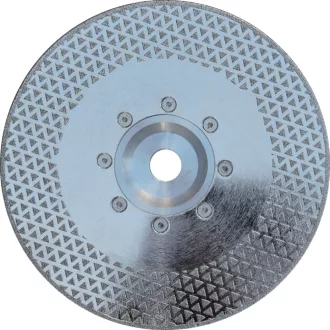   DIATECH gyémánt vágó és csiszolótárcsa TETRA BLADE 230xM14  Flanssal (mészkő, márvány, műanyag... stb vágásához)
