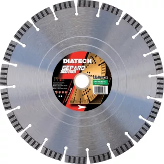   DIATECH gyémánt vágótárcsa GEPÁRD 300x25,4x12,0mm ASZTALI GÉPHEZ! (Főleg beton, vasbeton vágásához)