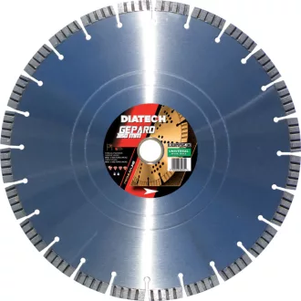   DIATECH gyémánt vágótárcsa GEPÁRD 350x25,4x12,0mm ASZTALI GÉPHEZ! (Főleg beton, vasbeton vágásához)