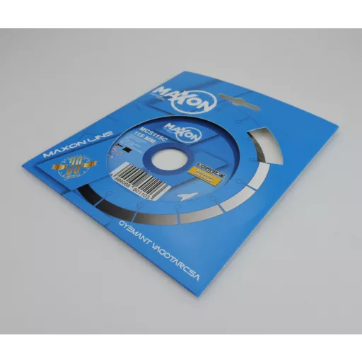 DIATECH gyémánt vágótárcsa MAXON Classic 115x22,2x  5,0mm (Főleg kerámia, csempe vágásához)