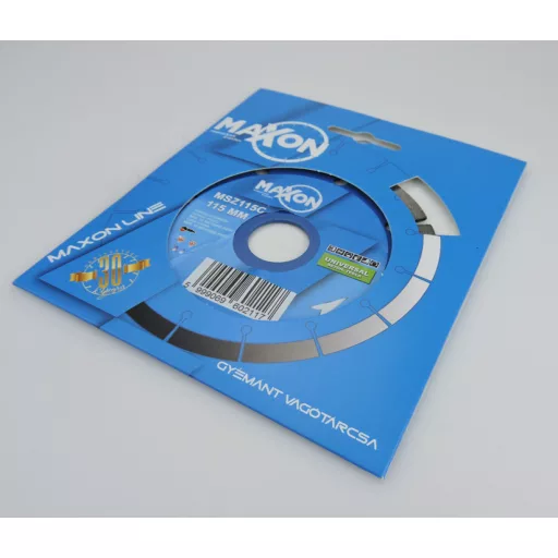 DIATECH gyémánt vágótárcsa MAXON Classic 115x22,2x  7,0mm Szegmenses (Beton, tégla, általános építőipari anyagok vágásához)