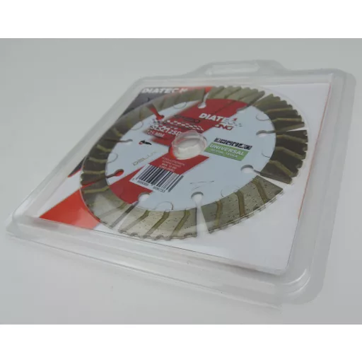 DIATECH gyémánt vágótárcsa SPEED RACING 125x22,2x10,0mm-SZEGMENSES DELUXE (Építőipari anyagok, burkolóanyagok vágásához)