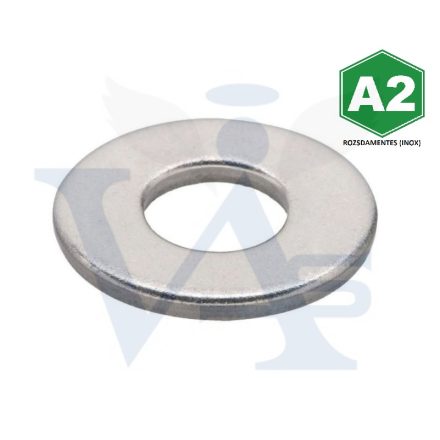 Alátét-A2-DIN125/A M-14 LAPOS INOX