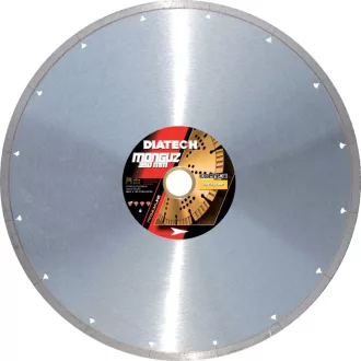   DIATECH gyémánt vágótárcsa MONGÚZ 350x25,4x  5,0mm ASZTALI GÉPHEZ! (Főleg greslap, gránitlap, kerámia vágásához!)