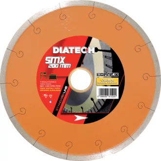   DIATECH gyémánt vágótárcsa SMX 200x25,4x  7,0mm (Főleg porcelán, kerámia, greslap vágásához)